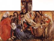 Rogier van der Weyden Descent from the Cross painting